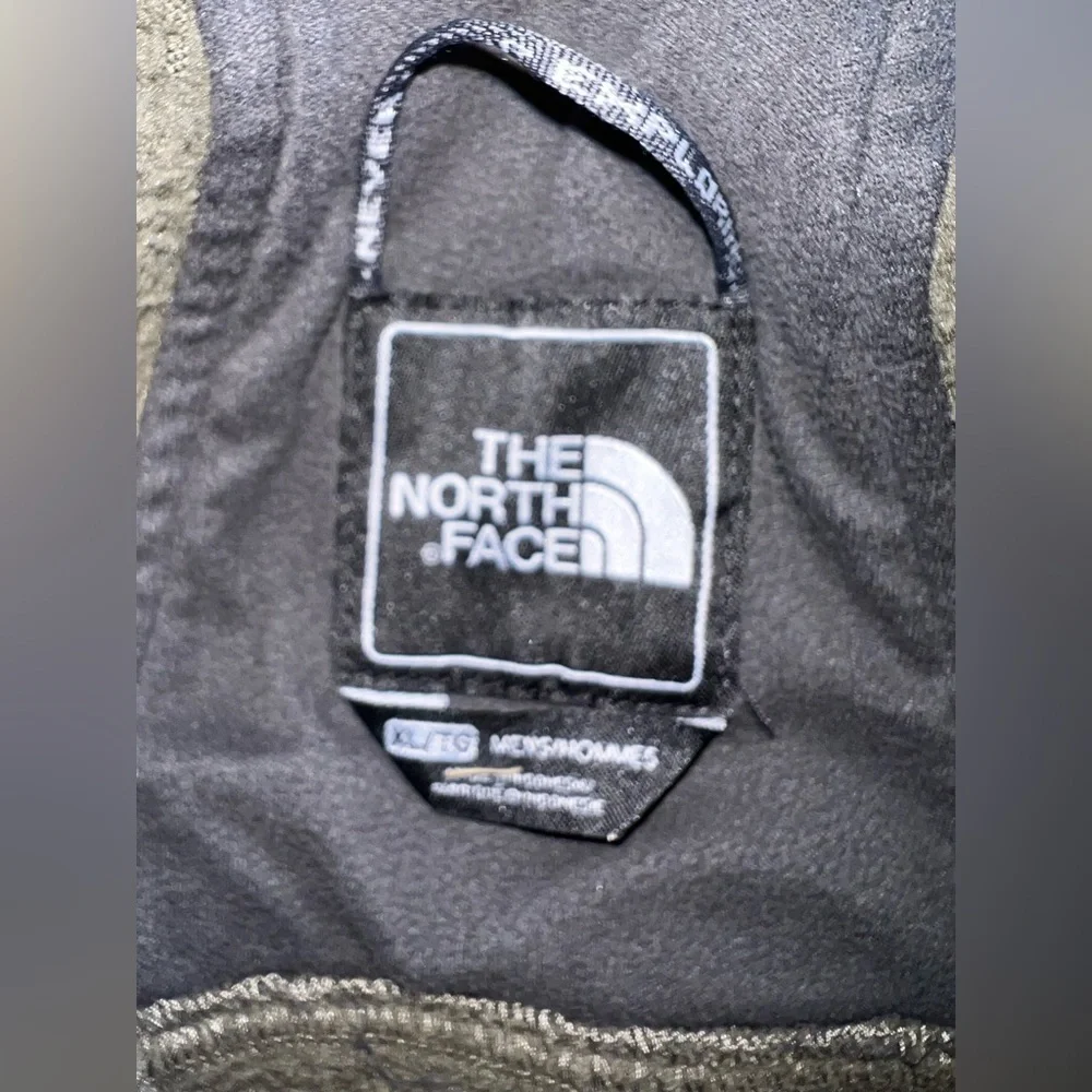 The North Face Jacket Men's Size XL Full Zip Dark green Fleece Performance